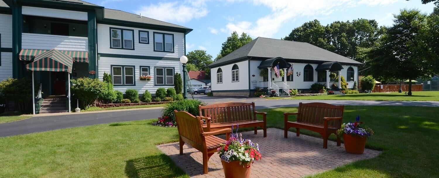 Outdoor seating area